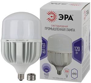 Лампочка светодиодная ЭРА STD LED POWER T160-120W-6500-E27/E40 Е27 / Е40 колокол холодный дневной свет