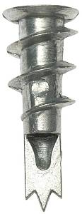 ЗУБР ДРИВА, 33 мм, 50 шт, металлический дюбель со сверлом для гипсокартона (4-301285)