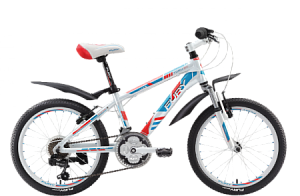 Велосипед FURY Toru 20 белый/красный/синий