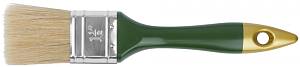 Кисть флейцевая "Гранд", натуральная светлая щетина, пластиковая ручка 1,5" (38 мм) FIT