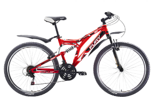Велосипед FURY Kagawa красный/белый/черный 19&quot;