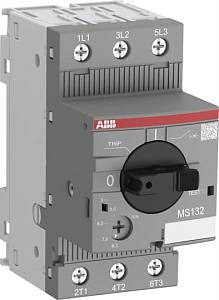 Автомат с регулируемой тепловой защитой ABB MS132-1.0 100кA (рег. 0,63A-1,0A) 1SAM350000R1005