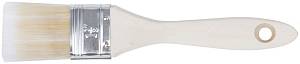 Кисть флейцевая "Аква", искусственная щетина, деревянная ручка 1,5" (38 мм) FIT
